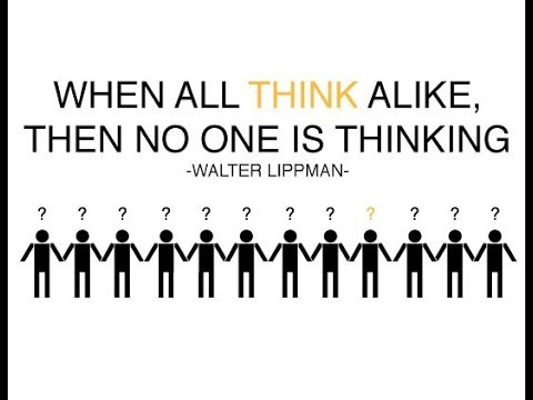 Diverse teams avoid groupthink